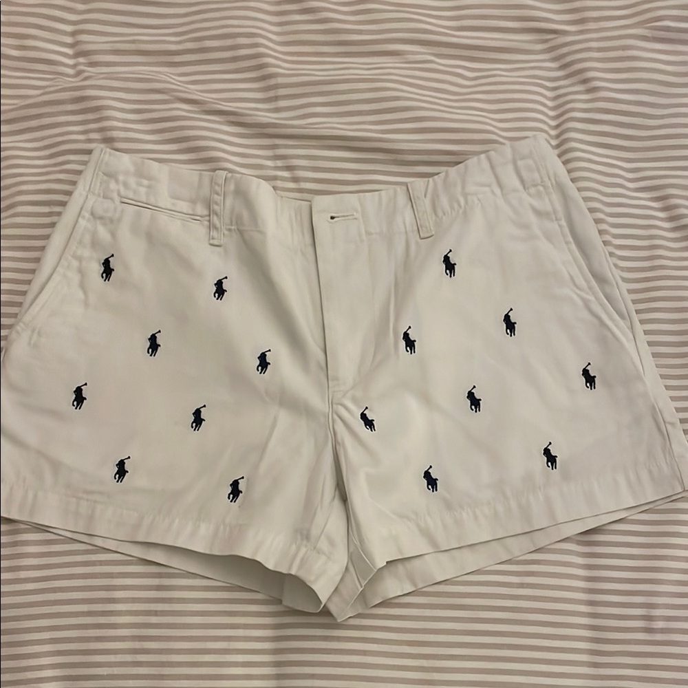 Polo by Ralph Lauren White Shorts